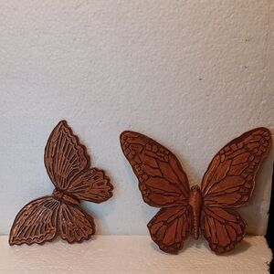 Butterflies 1970s Home Interior They Have Been Repainted But They Actually Good